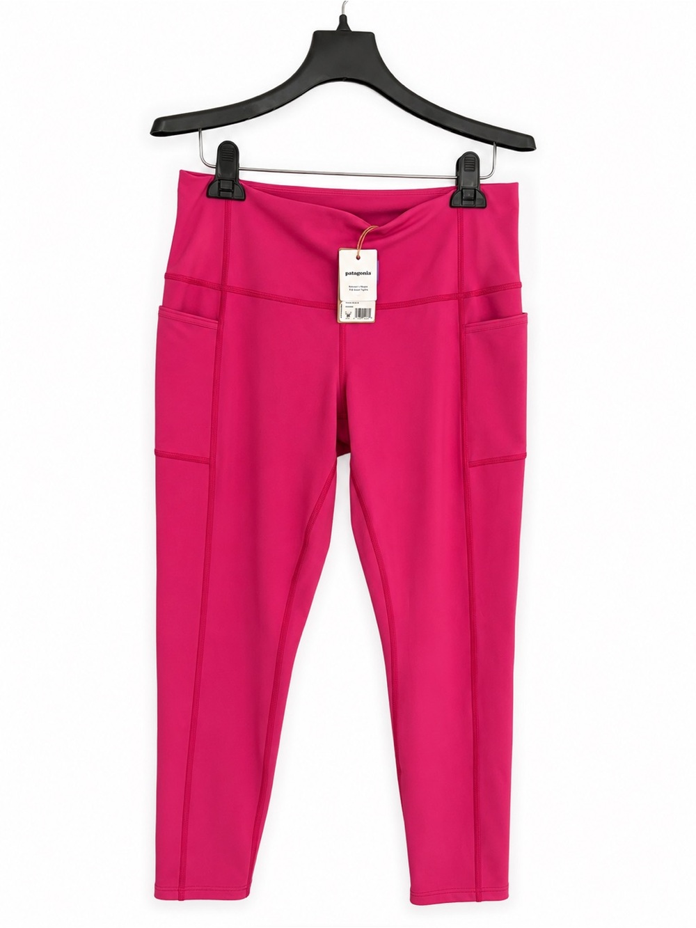 Patagonia Women’s Maipo 7/8 Stash Tights in Luminous Pink
